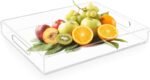 Premium Acrylic Serving Tray with Handles