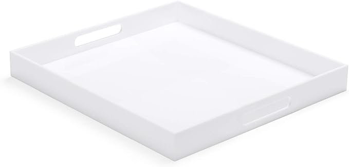 Premium Acrylic Serving Tray with Handles