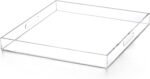 Premium Acrylic Serving Tray with Handles