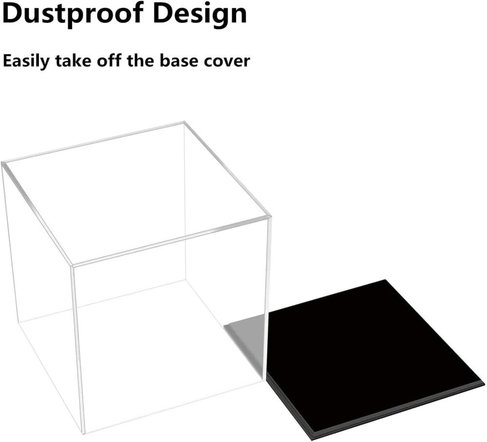 Dustproof Display Case Box for Home & Office Decor