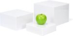 Clear Acrylic Dessert Display Risers Set 3pcs