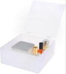 Premium Acrylic Storage Box with Hinged Lid