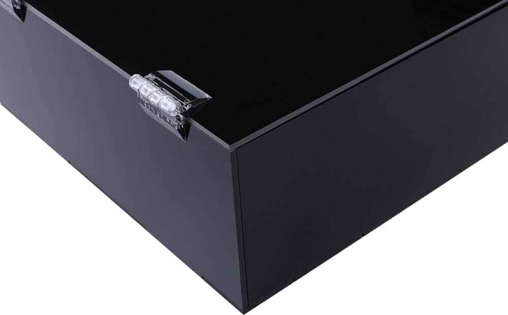 Premium Acrylic Storage Box with Hinged Lid