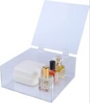 Premium Acrylic Storage Box with Hinged Lid