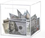 Clear Acrylic Kids Money Saving Box