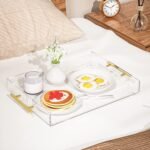 Premium Acrylic Serving Tray with Handles