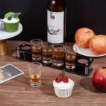6 Hole Acrylic Short Glass Tray | Multi-Purpose Display and Storage Tray