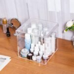 Premium Clear Acrylic Storage Box with Lid