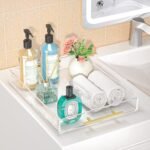 Premium Acrylic Serving Tray with Handles