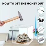 Clear Acrylic Kids Money Saving Box
