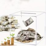 Clear Acrylic Kids Money Saving Box