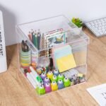 Premium Clear Acrylic Storage Box with Lid