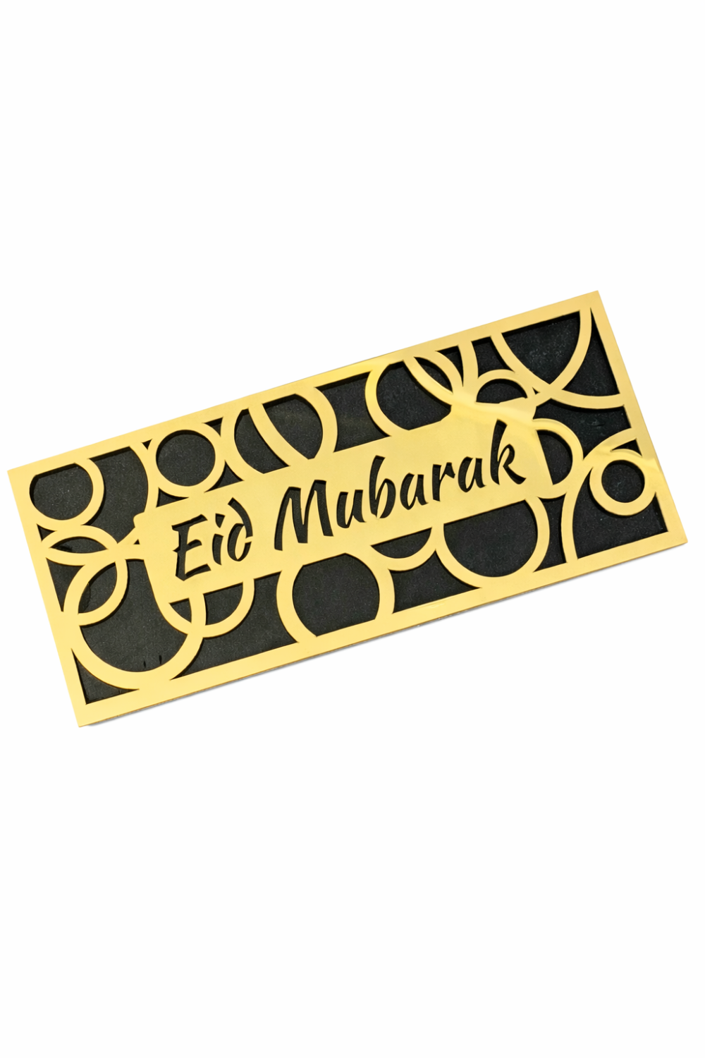 Eid Mubarak Acrylic Money Holder | Islamic Eidi Cash Gift Holder