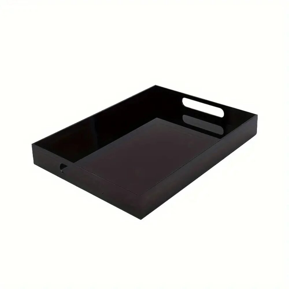 Premium Acrylic Serving Tray with Handles