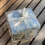 Luxury Clear Acrylic Gift Box with Satin Ribbon