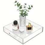 Premium Acrylic Serving Tray with Handles