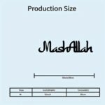 Mashallah Islamic Acrylic Wall Art
