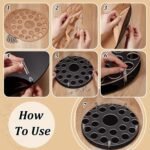 25 Hole Acrylic Short Glass Tray | Multi-Purpose Display and Storage Tray