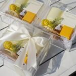 Luxury Clear Acrylic Gift Box with Satin Ribbon