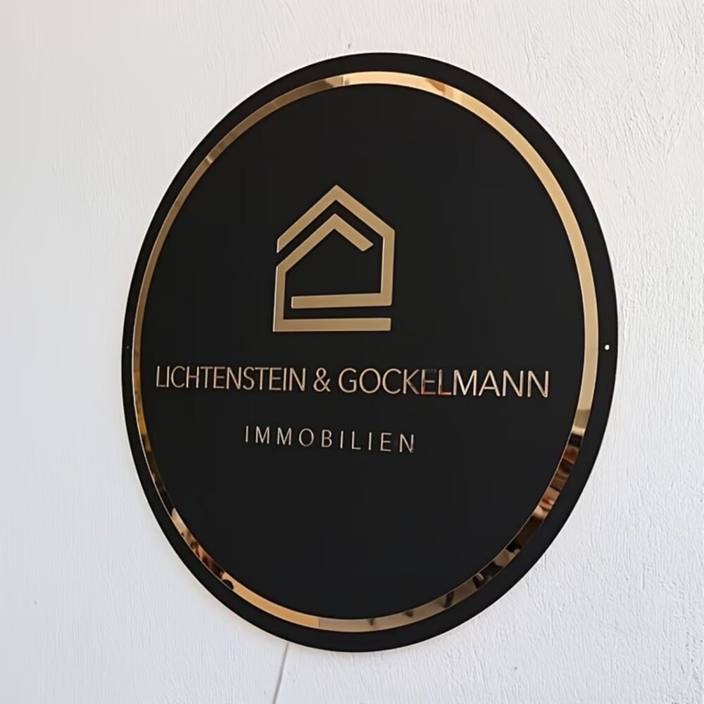 Custom Acrylic Logo Sign