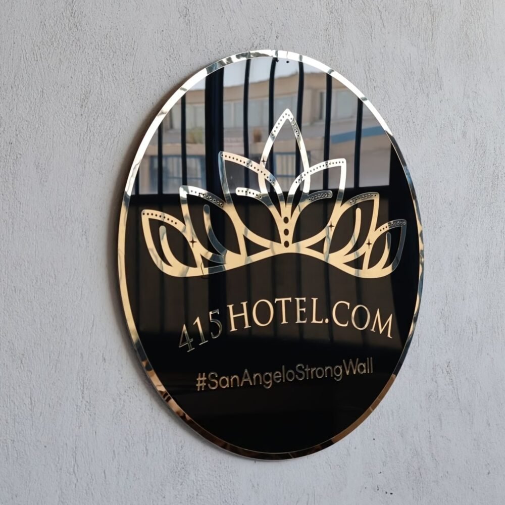 Custom Acrylic Logo Sign