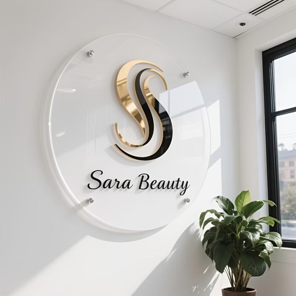 Custom Acrylic Logo Sign