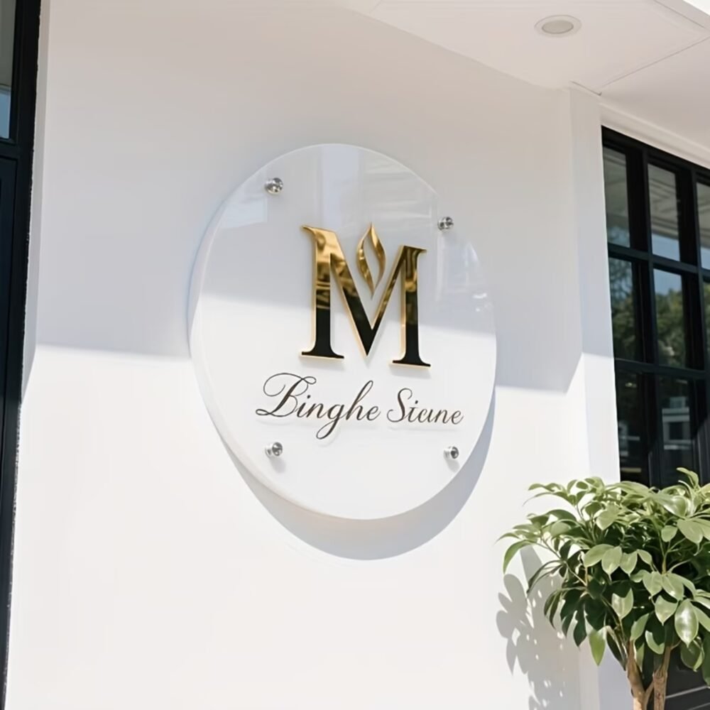 Custom Acrylic Logo Sign