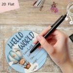 Baby Birth Announcement Plaque, Newborn Baby Name Sign