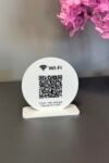 Personalized Acrylic QR Code Sign Stand
